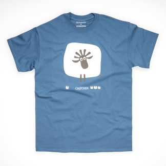 Tirol Design Schaf blau Herren T-Shirt Chefchen Geschenk für Liebsten
