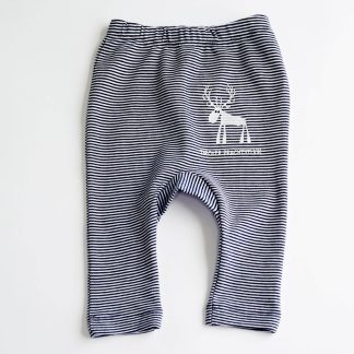 Tiroler Prachtstück Baby Hose Bio Baumwolle Tiermotiv Hirsch Tirol Design