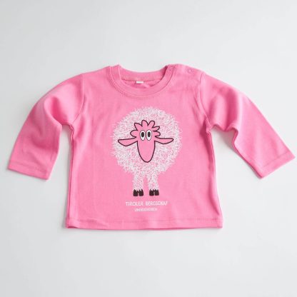 Baby T-Shirt Schaf Tiroler Bergschaf Geschenk für Neugeborenes 100% Tirol Design